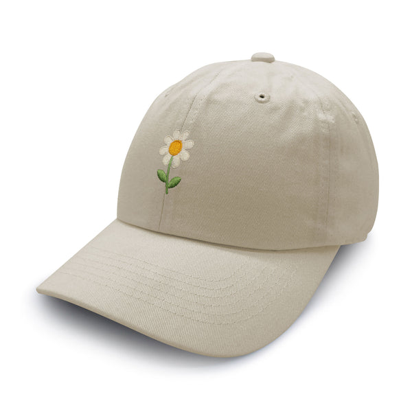 Chamomile Flower Dad Hat Embroidered Baseball Cap Floral