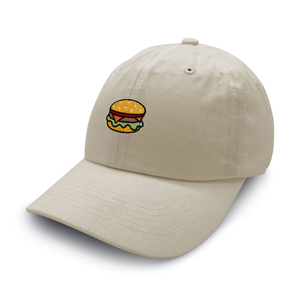 Hamburger Dad Hat Embroidered Baseball Cap Fast Food