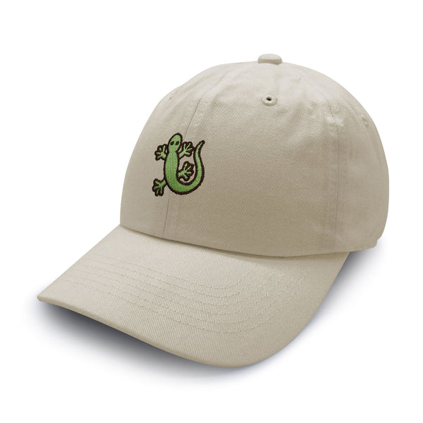 Green Lizard Logo Dad Hat Embroidered Baseball Cap Wild Desert