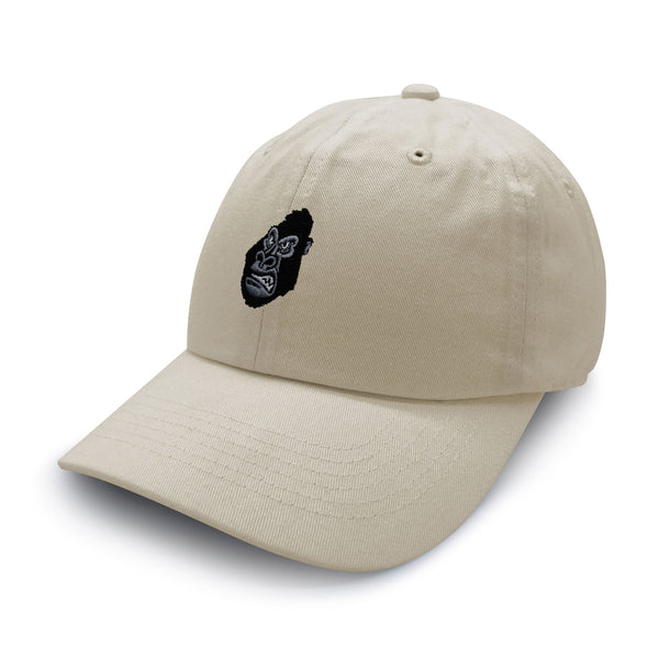 Gorilla Face Dad Hat Embroidered Baseball Cap Zoo Chimpange