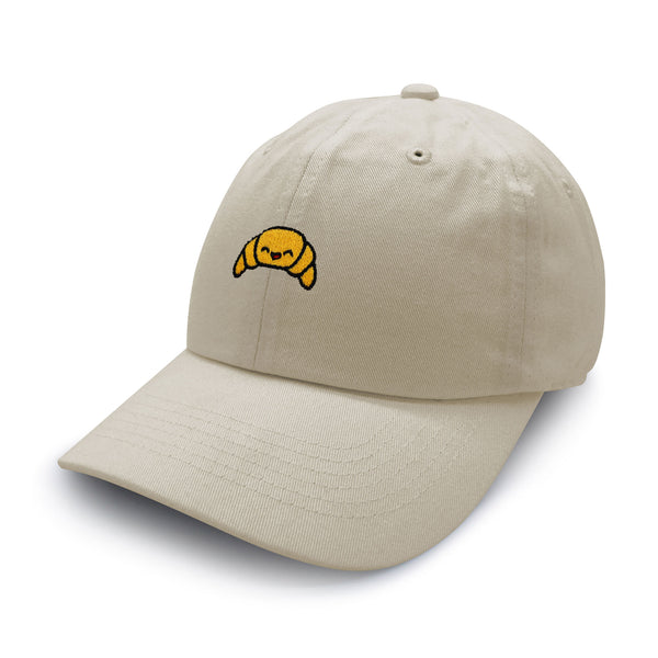 Croissant Dad Hat Embroidered Baseball Cap Bread Foodie