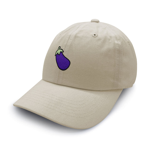 Eggplant Dad Hat Embroidered Baseball Cap Foodie Vegetable