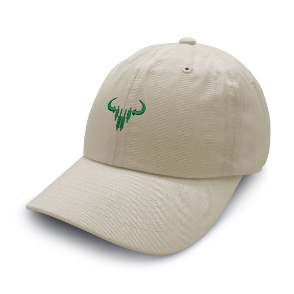 Bulls Dad Hat Embroidered Baseball Cap Nasdaq Symbol Stocks