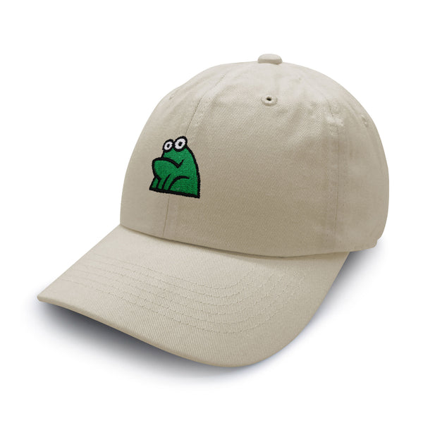 Frog Dad Hat Embroidered Baseball Cap Funny