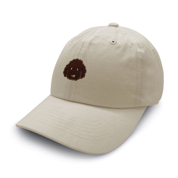 Brown Poodle Dad Hat Embroidered Baseball Cap Dog Puppy