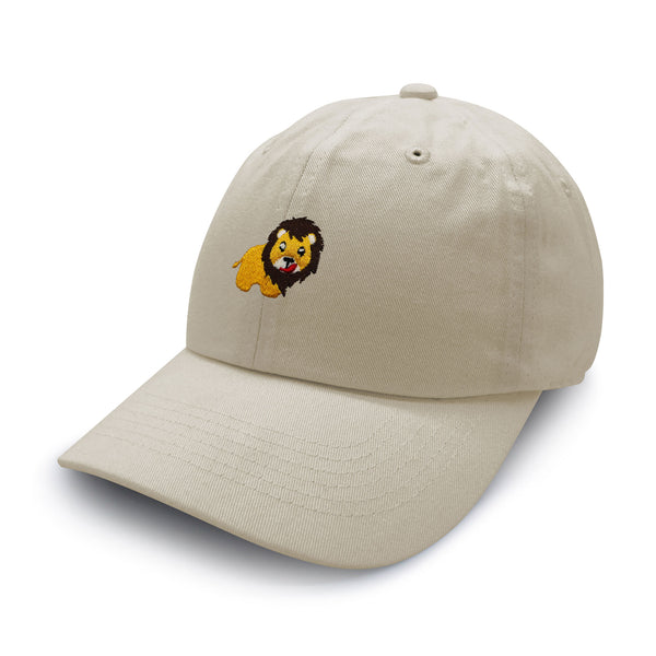 Lion Dad Hat Embroidered Baseball Cap Zoo King