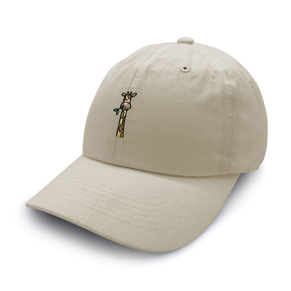 Giraffe Dad Hat Embroidered Baseball Cap Zoo Wild Animal