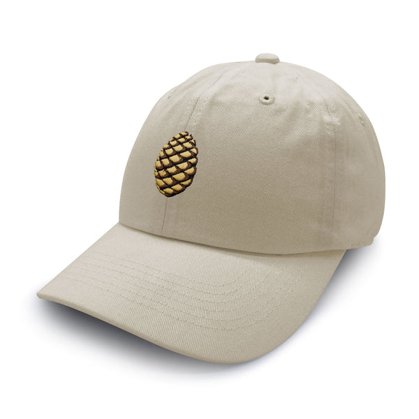 Pinecone Dad Hat Embroidered Baseball Cap Pine Tree