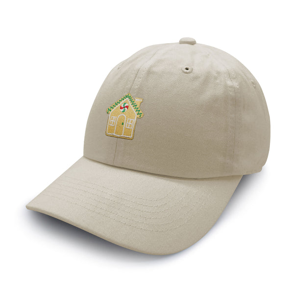 Gingerbread House  Dad Hat Embroidered Baseball Cap Holiday