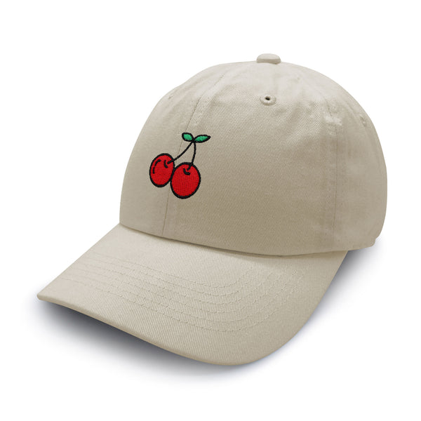 Cherries Dad Hat Embroidered Baseball Cap Fruit