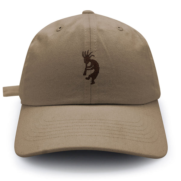 Kokopelli Dad Hat Embroidered Baseball Cap Indian Traditional