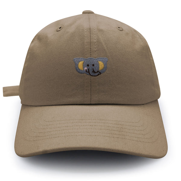 Elephant Dad Hat Embroidered Baseball Cap Zoo