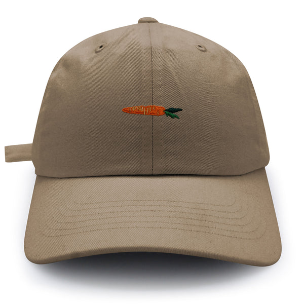 Carrot Dad Hat Embroidered Baseball Cap Vegan Vegetable Farm