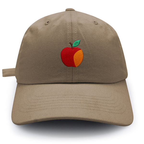 Apple Dad Hat Embroidered Baseball Cap Fruit