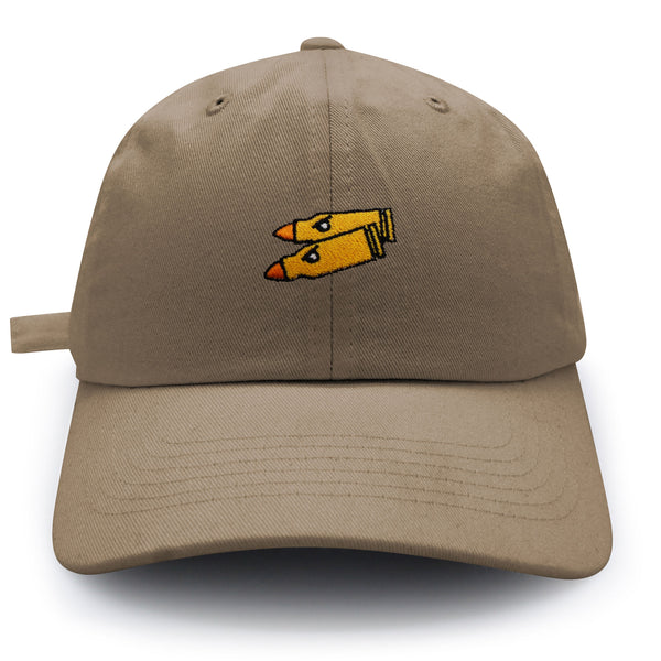 Bullet Dad Hat Embroidered Baseball Cap War Combat