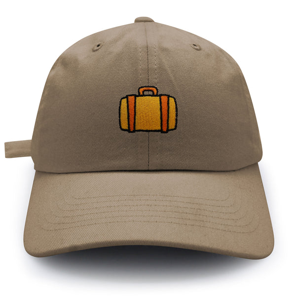 Briefcase Dad Hat Embroidered Baseball Cap Travel Luggage