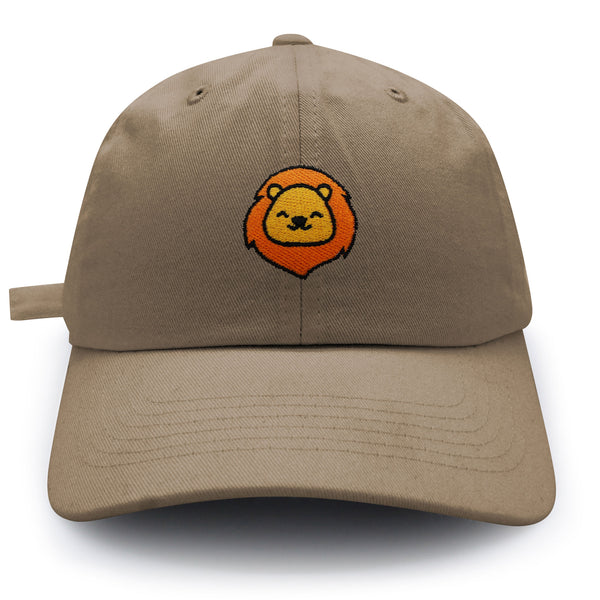 Lion Dad Hat Embroidered Baseball Cap Zoo King Animal