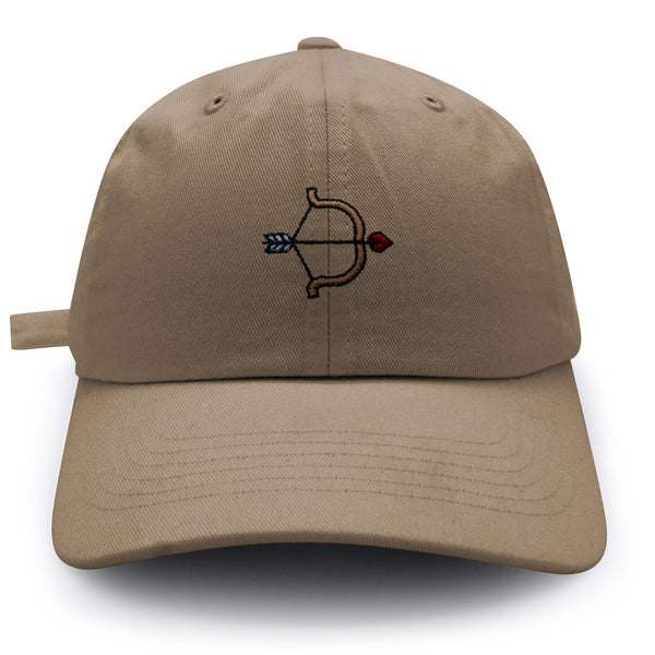 Bow and Arrow Dad Hat Embroidered Baseball Cap Game Warrior