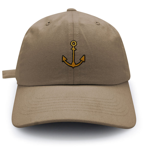 Anchor Dad Hat Embroidered Baseball Cap Captain Boat Ship
