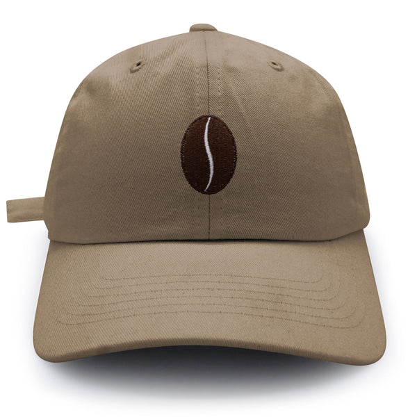 Coffee Bean Dad Hat Embroidered Baseball Cap Caffeine Cafe