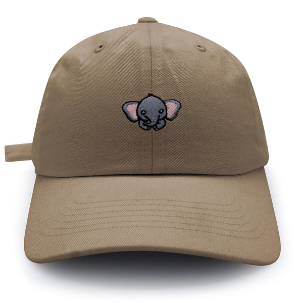 Elephant Dad Hat Embroidered Baseball Cap Wild Cute