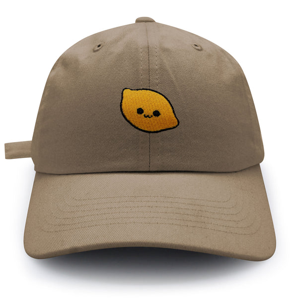 Lemon Dad Hat Embroidered Baseball Cap Citrus Lime