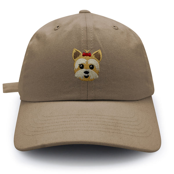 Yorkshire Terrier Dad Hat Embroidered Baseball Cap Puppy Yorkie