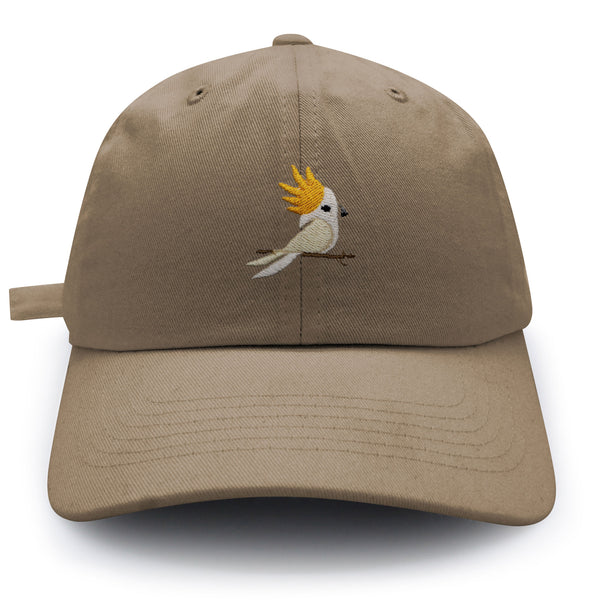 Cockatoo Dad Hat Embroidered Baseball Cap Parrot Bird