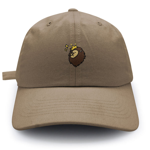 Lion Dad Hat Embroidered Baseball Cap Zoo King