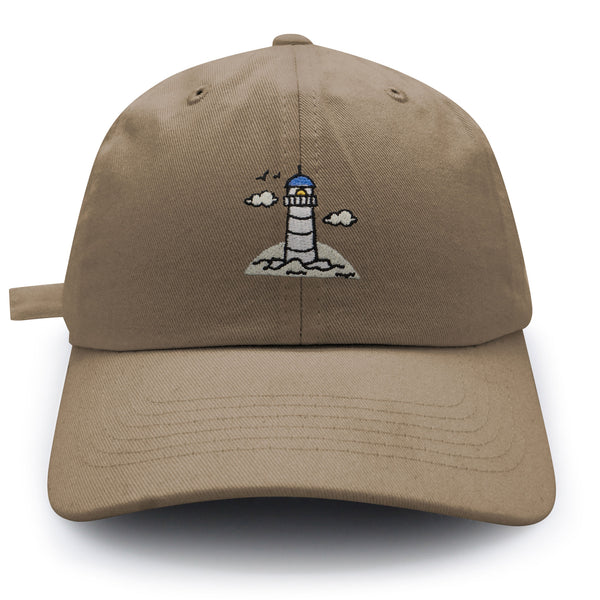 Light house Dad Hat Embroidered Baseball Cap Seawall