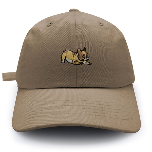 French Bulldog Dad Hat Embroidered Baseball Cap Dog Puppy