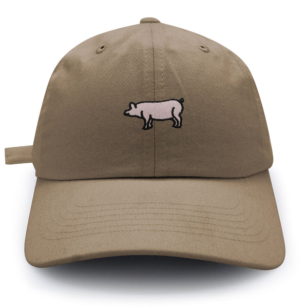 Pig Dad Hat Embroidered Baseball Cap Skinny Porky