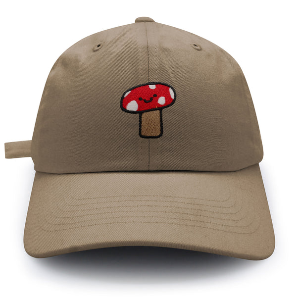 Mushroom Dad Hat Embroidered Baseball Cap Cute