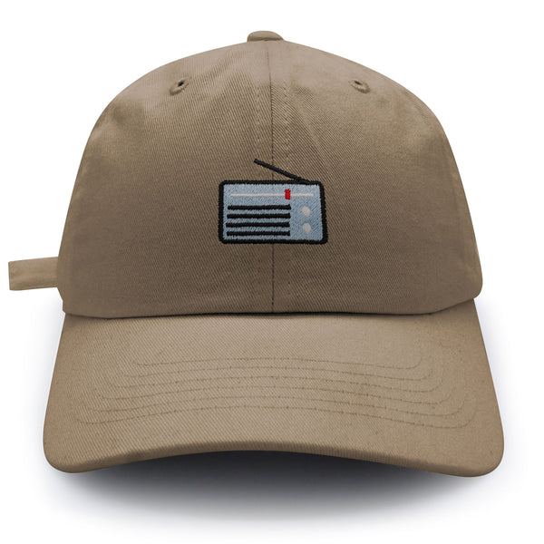 Radio  Dad Hat Embroidered Baseball Cap Retro