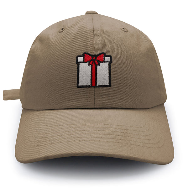 Gift Box Dad Hat Embroidered Baseball Cap Icon