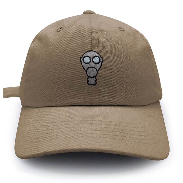 Gas Mask Dad Hat Embroidered Baseball Cap Military