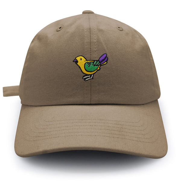 Birdie Dad Hat Embroidered Baseball Cap Cute