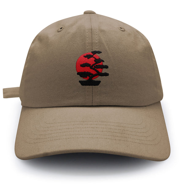 Bonsai Tree Dad Hat Embroidered Baseball Cap Japanese