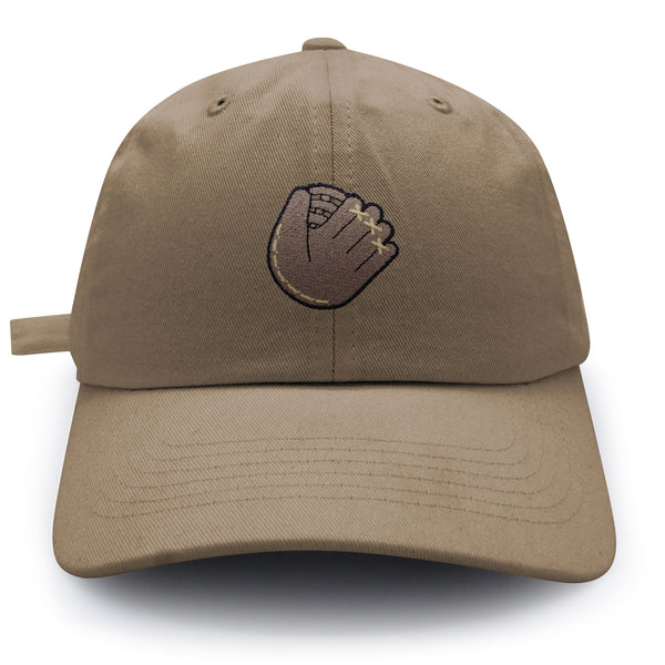 Baseball Glove Dad Hat Embroidered Baseball Cap Sport