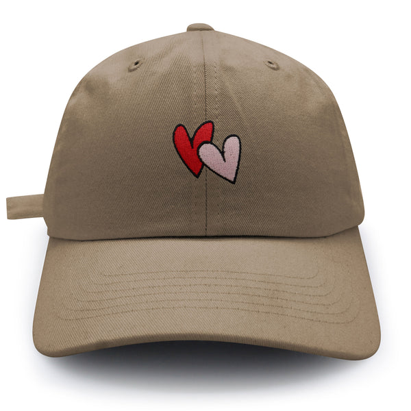 Heart Dad Hat Embroidered Baseball Cap Cute