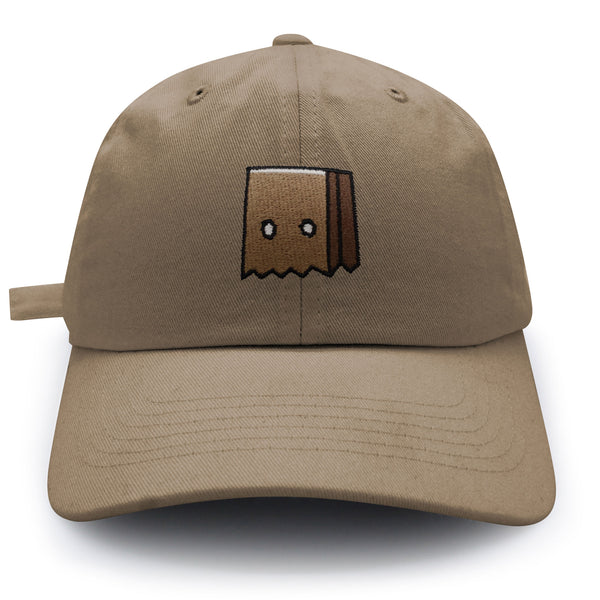 Paper Bag Mask Dad Hat Embroidered Baseball Cap Funny