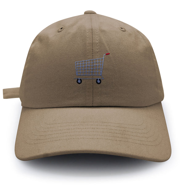 Shopping Cart Dad Hat Embroidered Baseball Cap Grocery