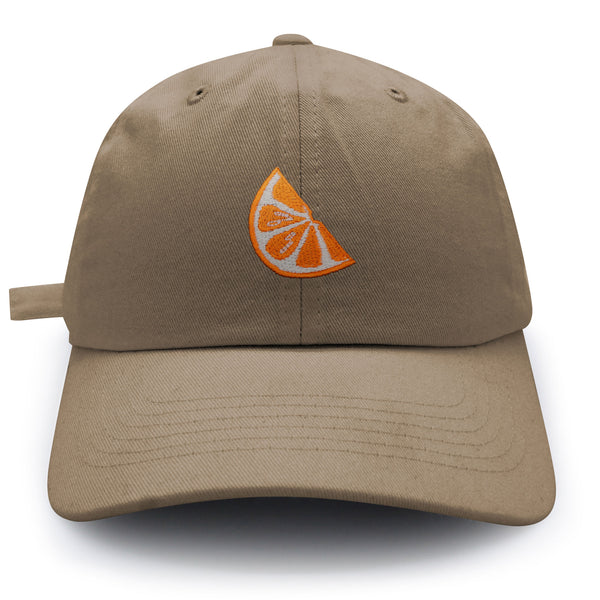 Orange Slice Dad Hat Embroidered Baseball Cap Fruit