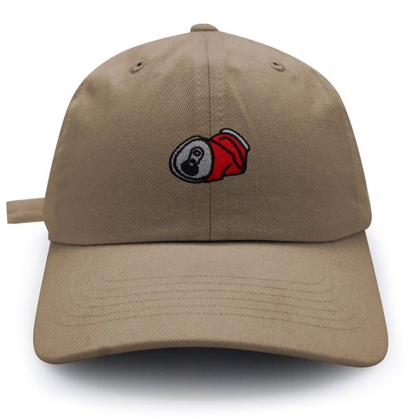 Crushed Soda Can Dad Hat Embroidered Baseball Cap Funny