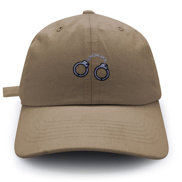 Handcuffs Dad Hat Embroidered Baseball Cap Police Prisoner