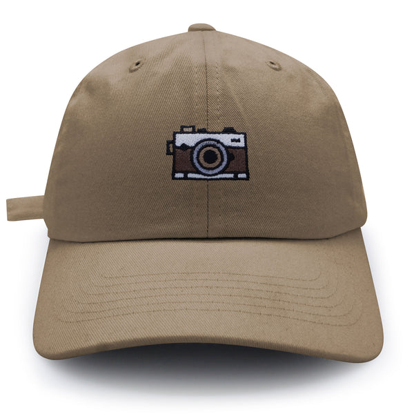 Camera Dad Hat Embroidered Baseball Cap Vintage Camera