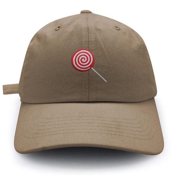 Spiral Lollipop Dad Hat Embroidered Baseball Cap Candy