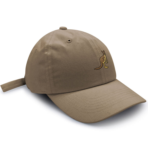 Kangaroo Dad Hat Embroidered Baseball Cap Australia Animal