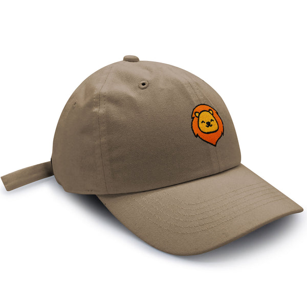 Lion Dad Hat Embroidered Baseball Cap Zoo King Animal