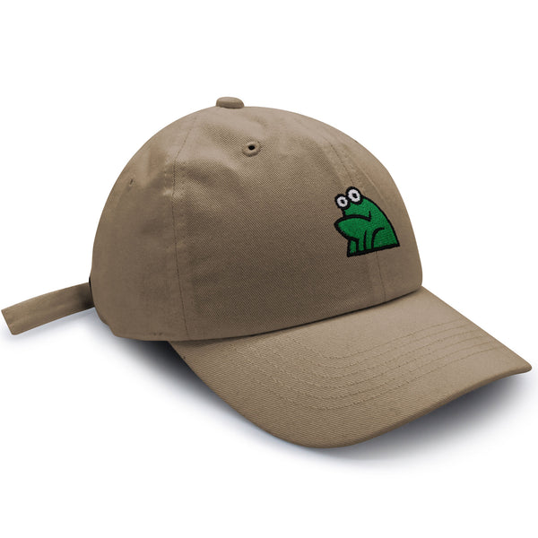 Frog Dad Hat Embroidered Baseball Cap Funny